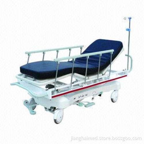 Height-adjustable Hydraulic Stretcher Trolley, Made of Steel and ABS, ISO 9001/13485/CE Certified